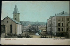 49104 AK Erlbach in the Vogtland Church and School
