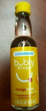 SodaStream - Bubly Drops - MANGO - Unsweetened Natural Flavor - Exp 10/2026