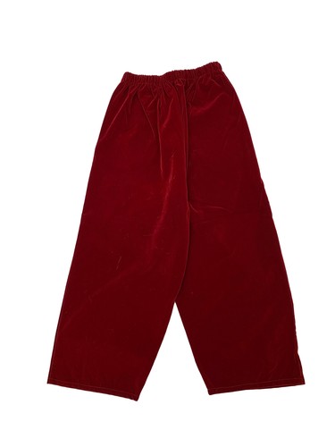 Burgundy Velvet Santa Pants - XXXL - Halco