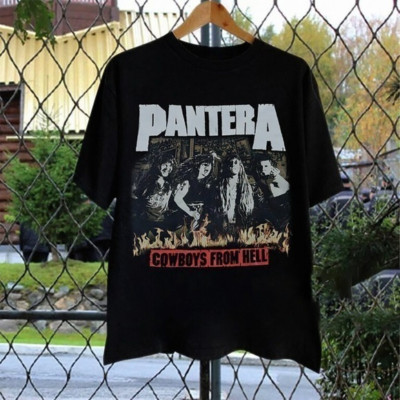 Pantera Cowboys From Hell Tshirt Pantera 2024 Tour Shirt
