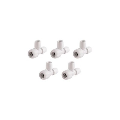 Wavin T-Stück Reduziert Abgang Ende 15mm 90° Polybutylen HD14/15W 5er Set