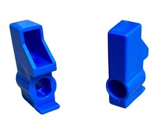 2 Replacement Handles for Washing Machine Isolator Valve Taps (Blue) Blue 