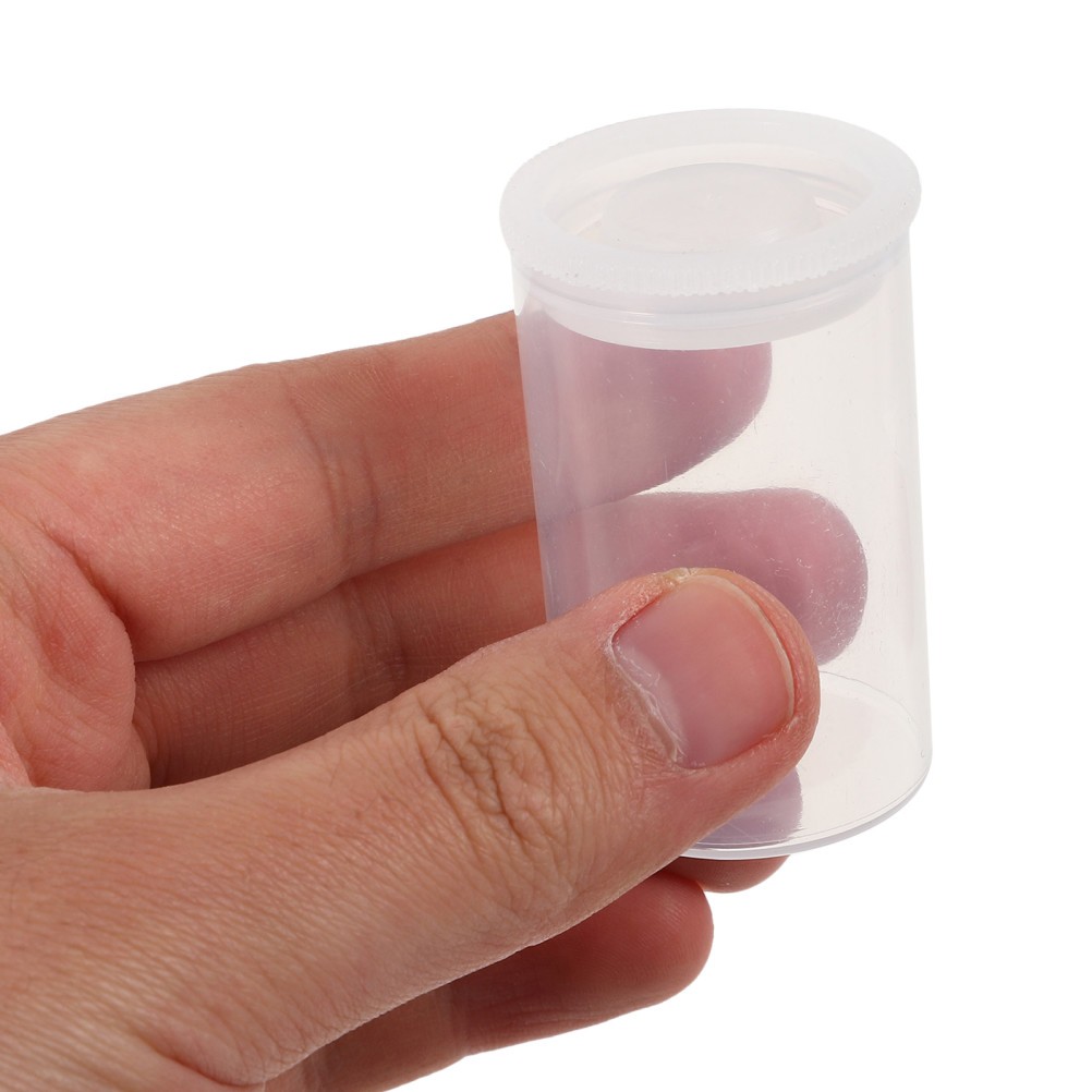 50Pcs Transparent Reel Container Fishing Gear Organizer Bait Case Film