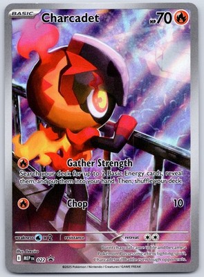 Charcadet MEP 022 (NM) - Mega Evolution Black Star Promo - Pokemon TCG