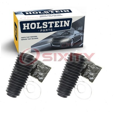 2 pc Holstein Steering Coupling Boots for 1999-2000 BMW 328i Gear  hn