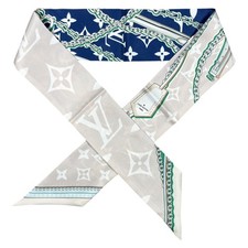 Authentischer Louis Vuitton Bandeau Seidentuch Monogramm M71991 Seidentuch BA090020