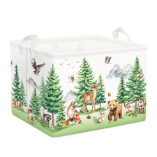 Pine Forest Baby Laundry Hamper Kid Storage Basket Boy Girl Gift Toy Box Coll...