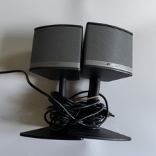 Set Of 2 Bose Companion 3 Series II Multimedia Satellite Speakers Cube Lot Pair