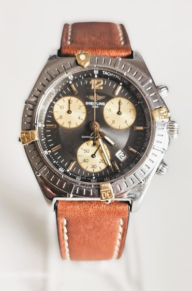 Breitling Sirius Chronograph B53011, Black Dial, Bicolor Bezel