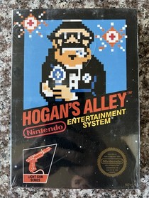 NES H-seam Hogan&rsquo;s Alley Black Box Sealed Game