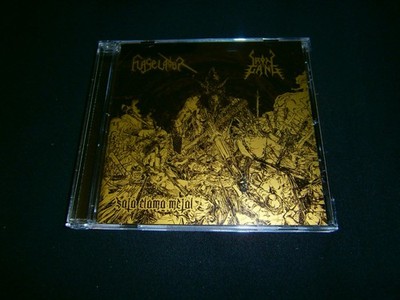 FLAGELADOR / IRON GANG - Sata Clama Metal. Split CD