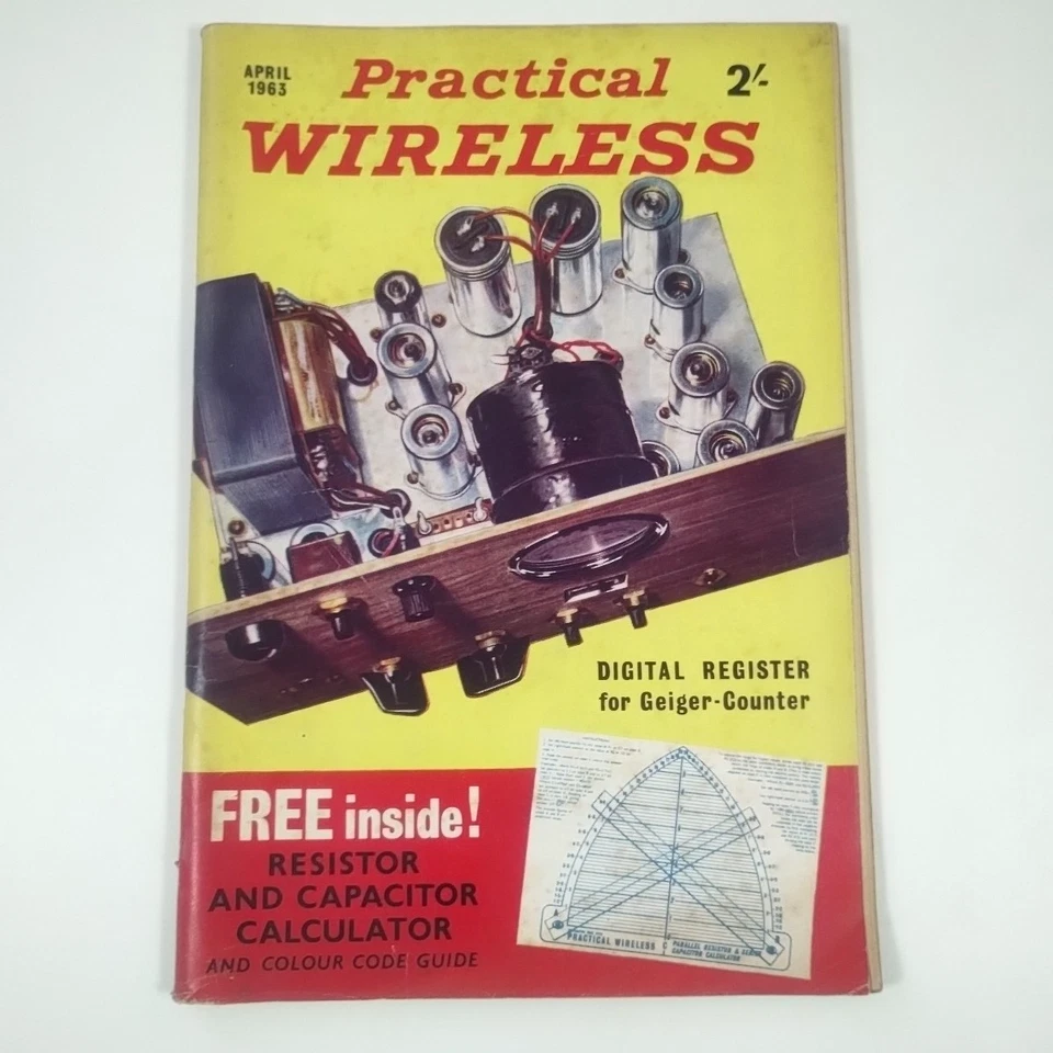 Practical Wireless Magazine 1963 - 4 Issues Only - Apr, May, Jun & Oct Only - Image 3 of 4