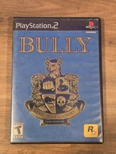 Bully (Sony PlayStation 2, 2006) Black Label With Map/Poster