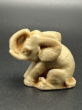 Vintage Georgia Marble Baby Elephant Piece-# & Dated  7 Of 251-1950