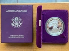 New Listing1990-"S"  $1 AMERICAN SILVER PROOF EAGLE w/Original Boxes