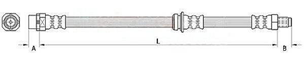 Metzger Autoteile Metzger Bremsschlauch Vorne Links Bmw 3Er E90 E91 E92 - Bild 5