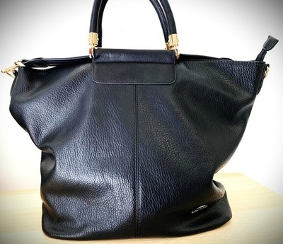 Damentasche CHARRO schwarz Shopping Bag Schulter Hand groß geräumig elegant