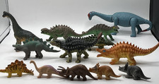 Assorted Dinosaur 3-7" Figures Blue Articulated Animal Figures Toy