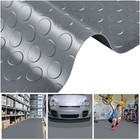 Garage Floor Mat Anti-Slip Floor Runner Protect Cover Trailer Grey 13x5 Ft — photo 1