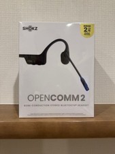 Unopened SHOKZ OPENCOMM 2 Black with Bluetooth