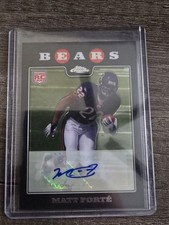 2008 Matt Forte Topps Chrome Rookie Auto #TC191