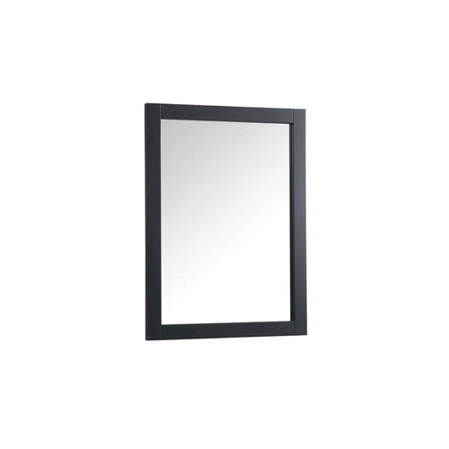 Elegant Decor Aqua 24x32" MDF Wood and Metal Vanity Mirror in Black - Picture 4 of 8