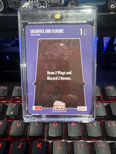 2026 Bo Jackson Battle Arena Play PL-8 “Sacrifice And Scheme” SSP Very Rare