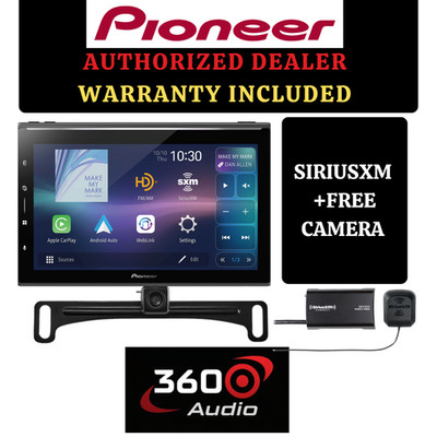 Pioneer DMH-WT6000NEX 10.1'' w/ Wireless CarPlay & Android + FREE Cam + SiriusXM
