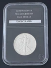 1943 Walking Liberty Half Dollar 90% Silver PCS Holder US Coin