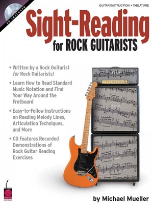 Sight Reading for Rock Guitarists - Guitar Educational Book and CD NEW 002500616