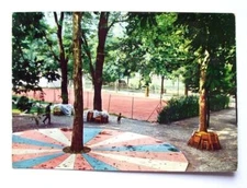 Postcard Ceva (Wedge) La Rotonda and tennis court 1969.