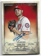 2016 Topps Five Star LUCAS GIOLITO Auto Rookie