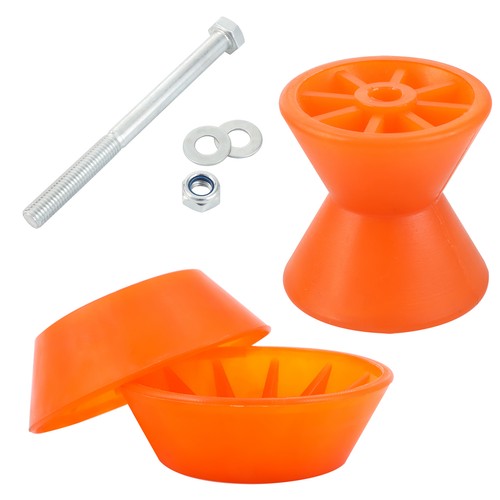 3.5 inch Polyurethane Roller With Bell for Shoreland'r Boat Trailers RP-355 NEW - Picture 4 of 13