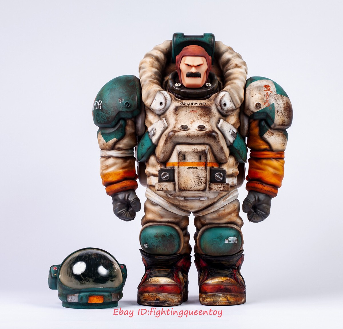 LOWFOOL PIONEER 2弹 フィギュア//FOOLS PARADISE Fools Paradise Astronaut lowfool MK2 // SURVIVOR Battle Damaged