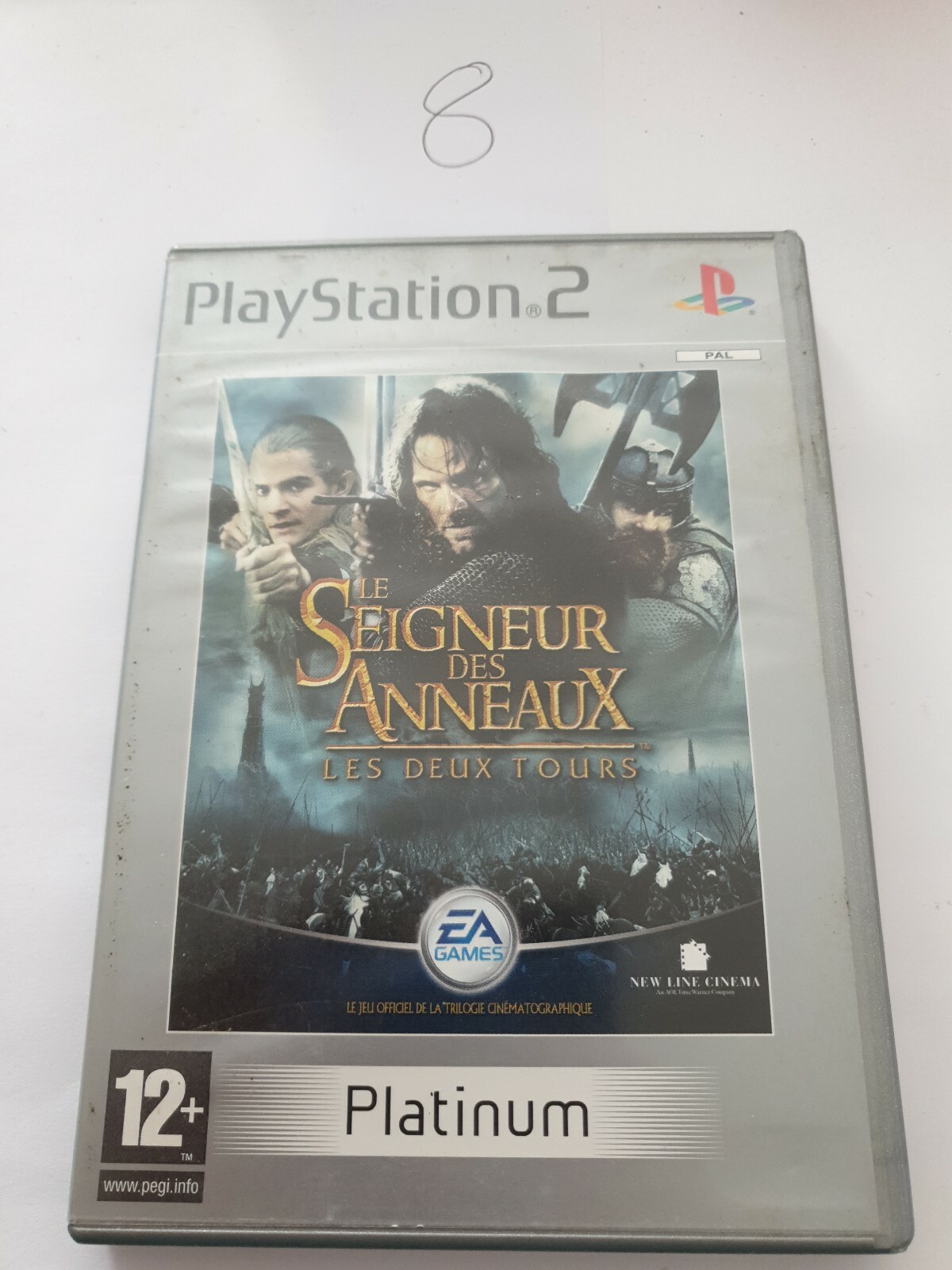Le Seigneur Des Anneaux Les Deux Tours Platinium - Sony PlayStation 2/Ps2