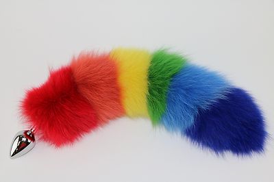 befriedigung jungs Rainbow Fantasy Tail Butt plugs – Extasy main image 1
