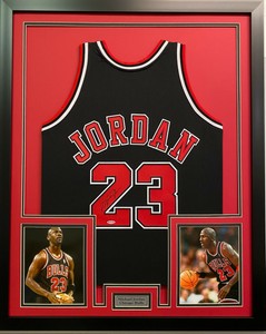 michael jordan authentic jersey autographed