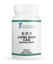 1249C Long Dan Cao,  Gentian Root, 100 Capsules/bottle, 2 Bottles