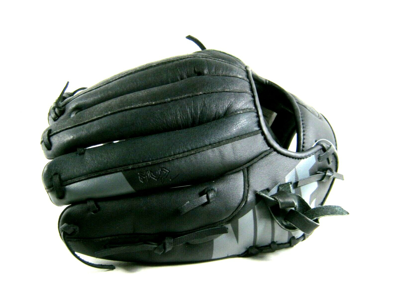 grey baseball glove