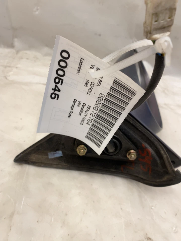 Espejo retrovisor eléctrico izquierdo toyota corolla 1998-2002 vista lateral del conductor OEM Foto 3 de 4