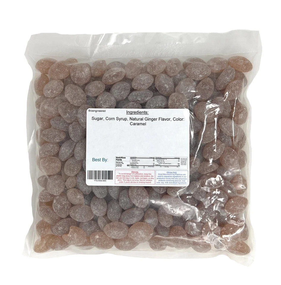 Ginger Sanded Hard Candy 40 Ounces ~ YANKEETRADERS® ~ FREE SHIPPING - Image 3 of 3