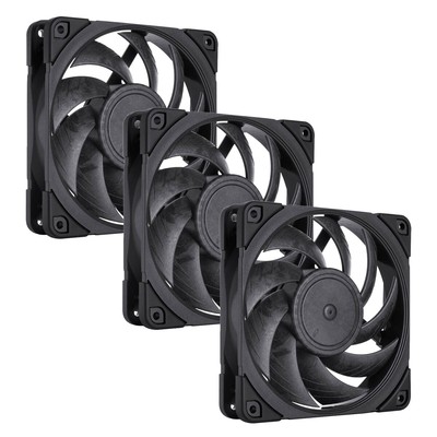 Noctua NF-A12x25-PWM Chromax Fan, 120mm, Black, 3-pack | eBay
