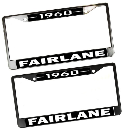 Ford Fairlane 1955-1970 coche clásico un marco de matrícula de metal - Imagen 7 de 17