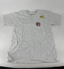 RARE Vintage Official Boston Marathon 105th T-Shirt Short Sleeve Size Large NEW