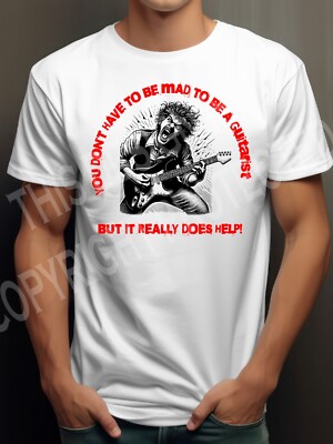 Band T-Shirt Gitarrist lustig Gruppe verrückt Lead Gitarrist Gig T-Shirt Konzert