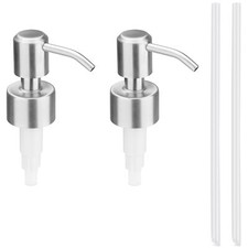 Beccuccio Dispenser Sapone - 2x Tappi di Ricambio per Flacone Portasapone