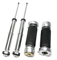 TA-TECHNIX Luftfahrwerk StossdÄMpfer Satz HA FÜR VW Golf 8 Audi A3 8Y Skoda Seat
