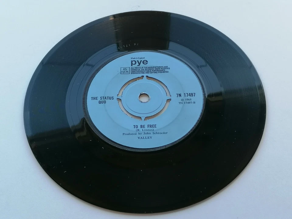 STATUS QUO  ORIG 1968 UK 45   BLACK VEILS OF MELANCHOLY - Image 4 of 4