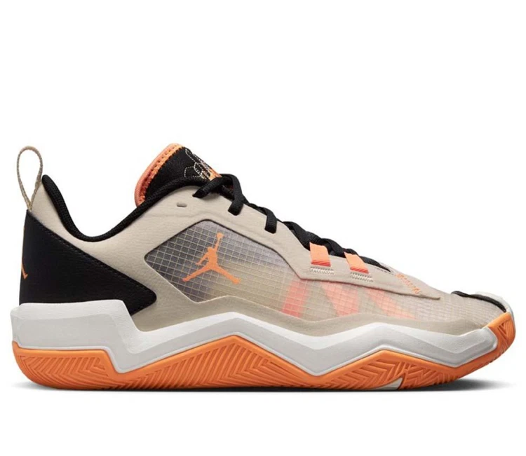SCARPE SHOES BASKET JORDAN ONE TAKE 4 grigio arancio TAG eur 45