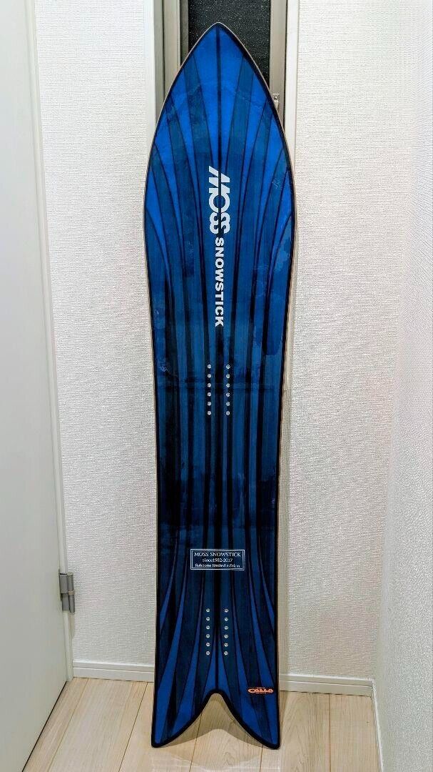 MOSS SNOWSTICK Snowboard Blue and Black | eBay MOSS SNOWSTICK Snowboard Blue and Black | eBay